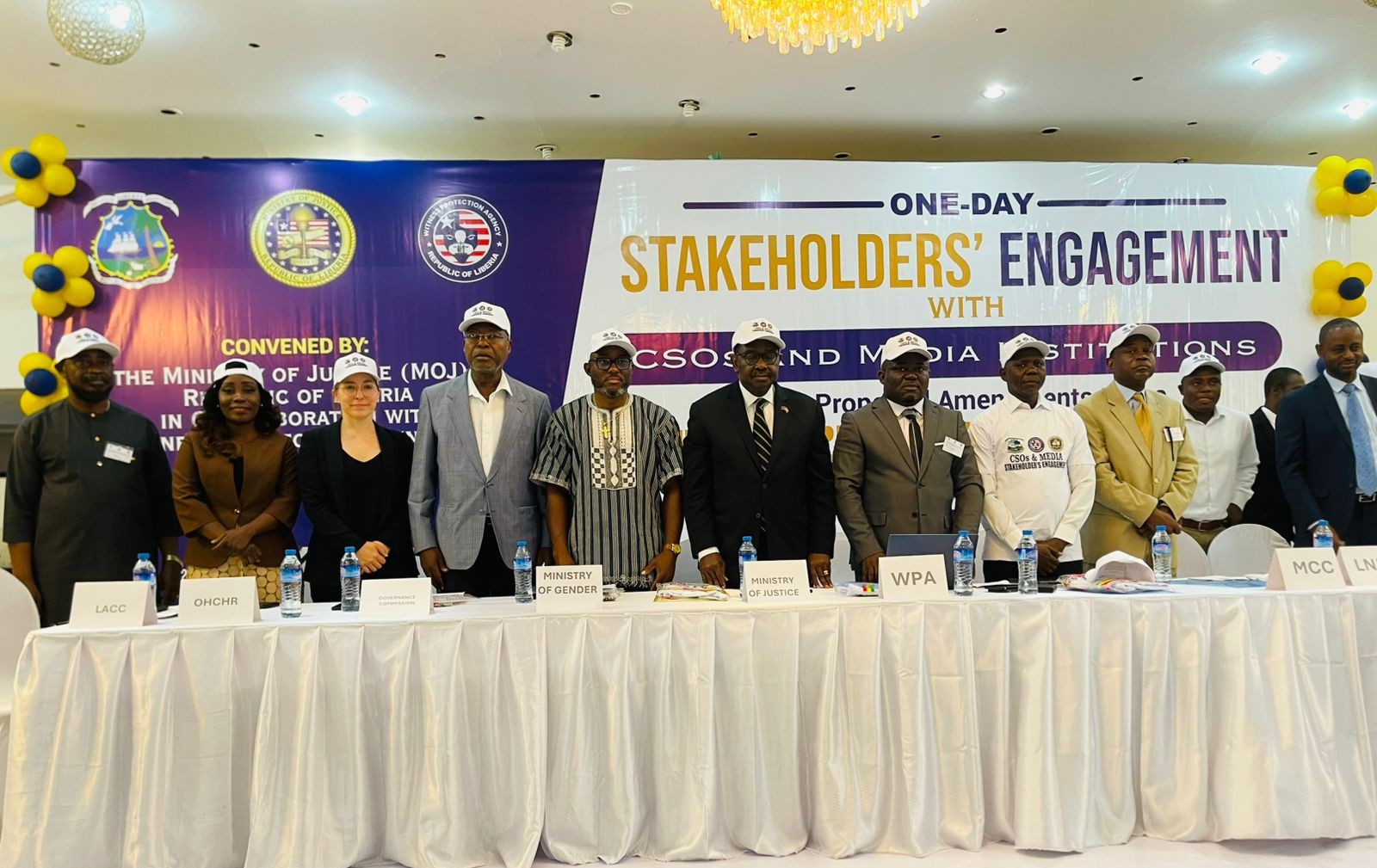 Stakeholder's Engagement with Civil Society Organizations and Media Institutions on the Proposed Amendments